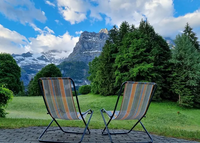 Mom - Alpine Boutique Apartments, Gletscher, Eiger View Terrace Lejlighed *