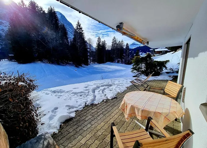 Mom - Alpine Boutique Apartments, Gletscher, Eiger View Terrace Apartment