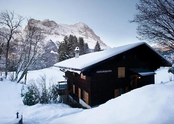 Mom - Alpine Boutique Apartments, Gletscher, Eiger View Terrace Grindelwald
